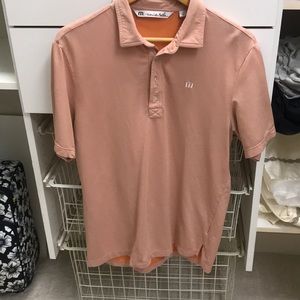 Faded Orange Travis Matthew Golf Polo